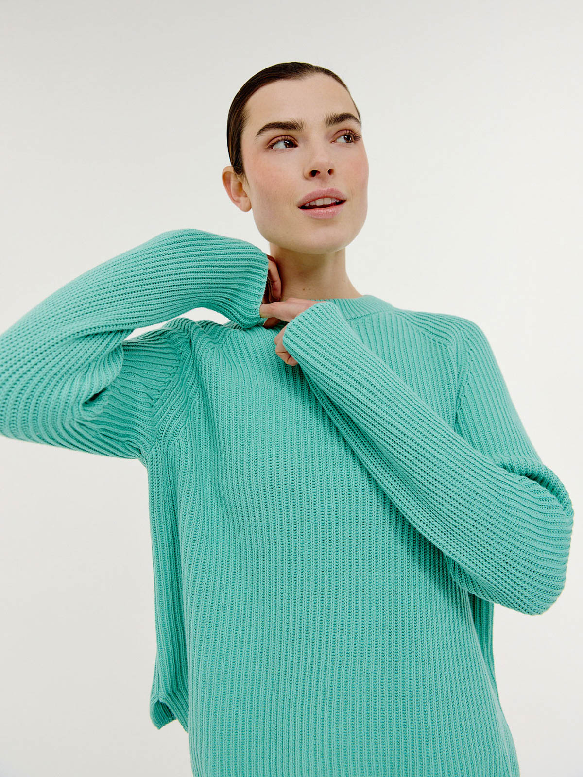 Brant Sweater – Ribbed Cotton Sweater