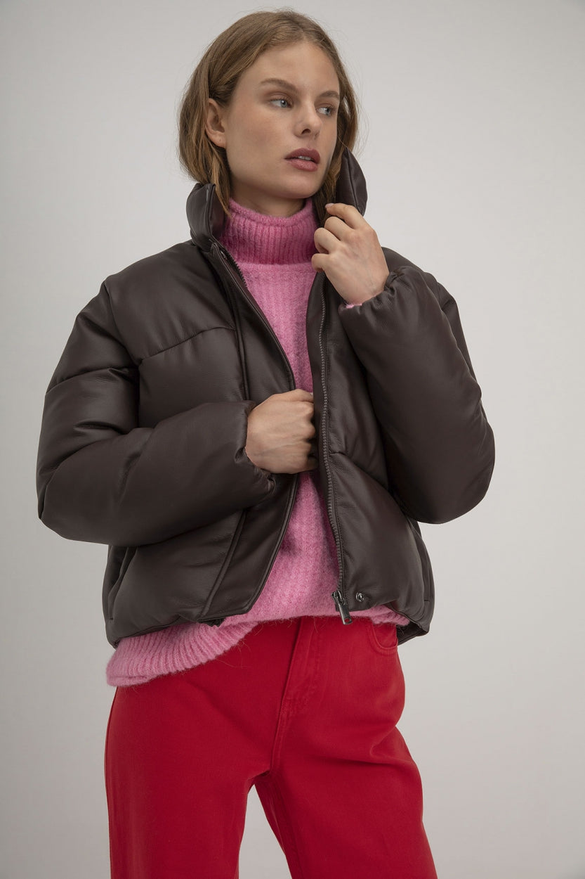 Semmie coat | Dark Brown