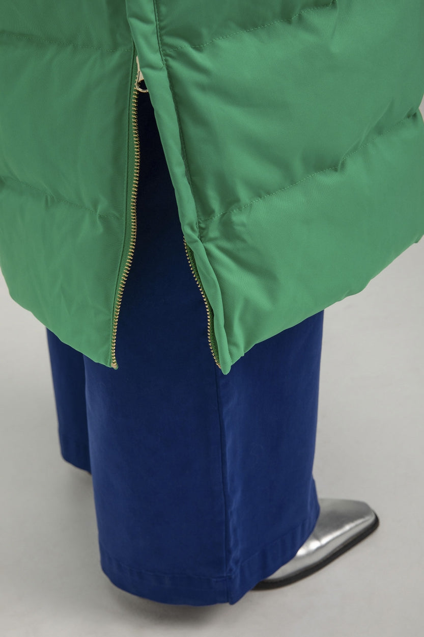 Suze coat | Parrot Green