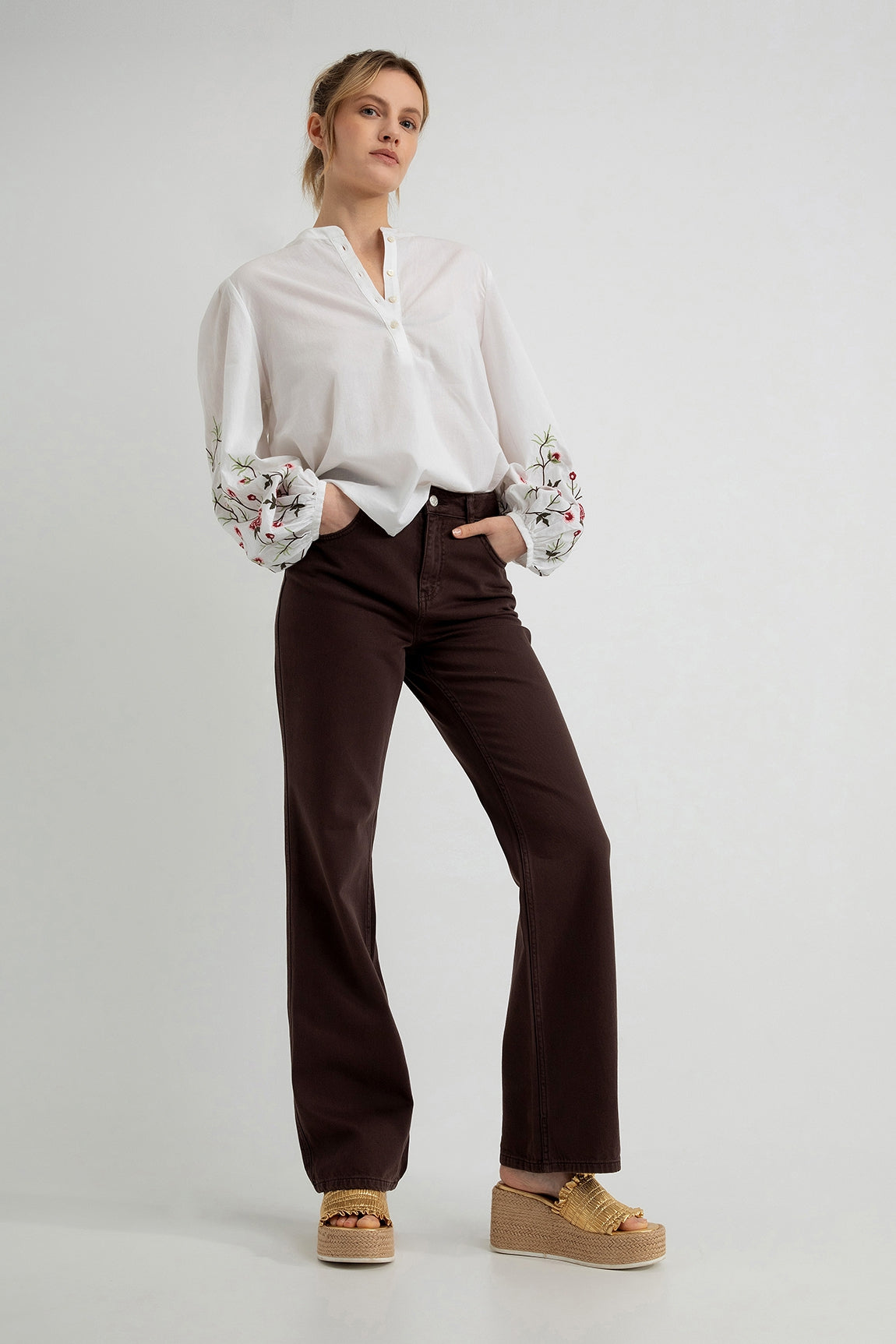 Broek Serge | Dark Brown