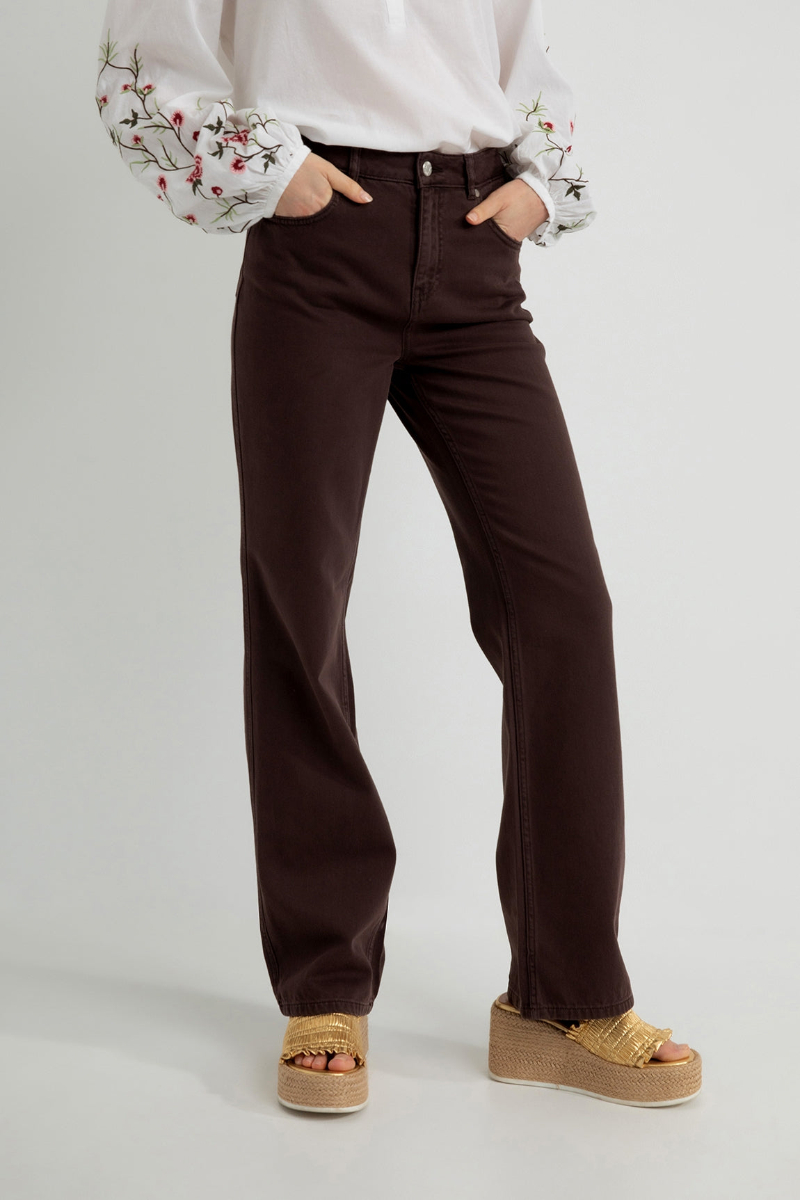 Broek Serge | Dark Brown
