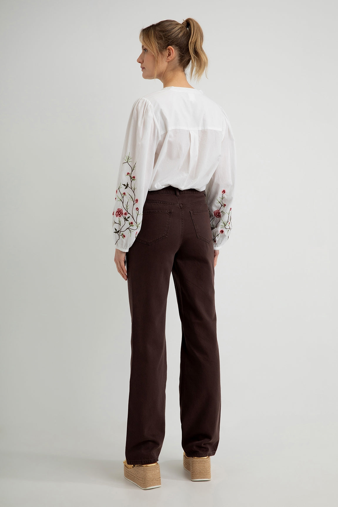 Serge pants | Dark Brown