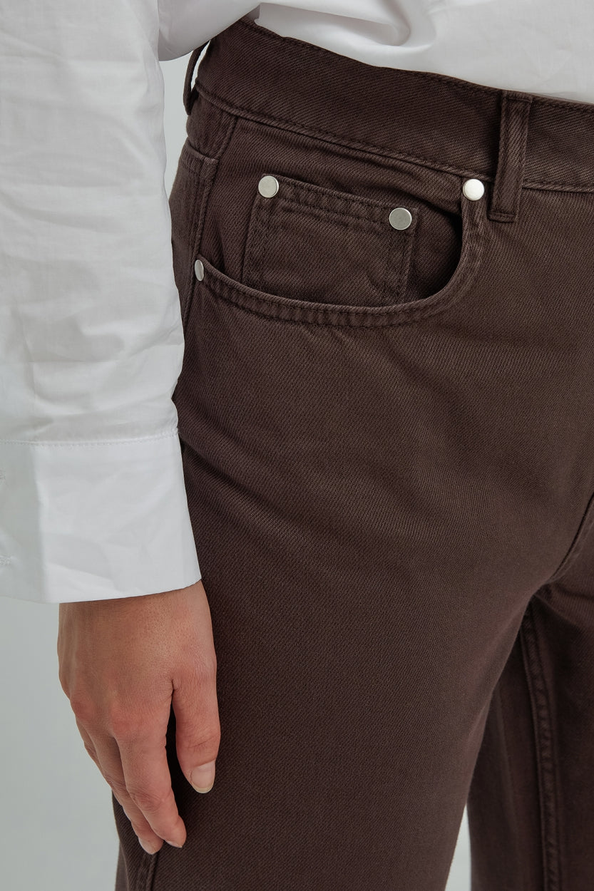 Serge pants | Dark Brown
