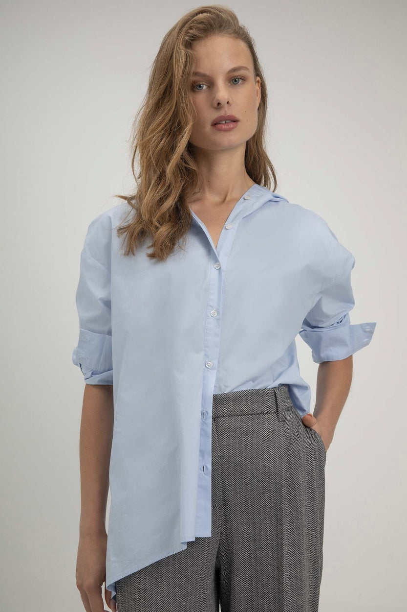 Silke Blouse | Sky Blue