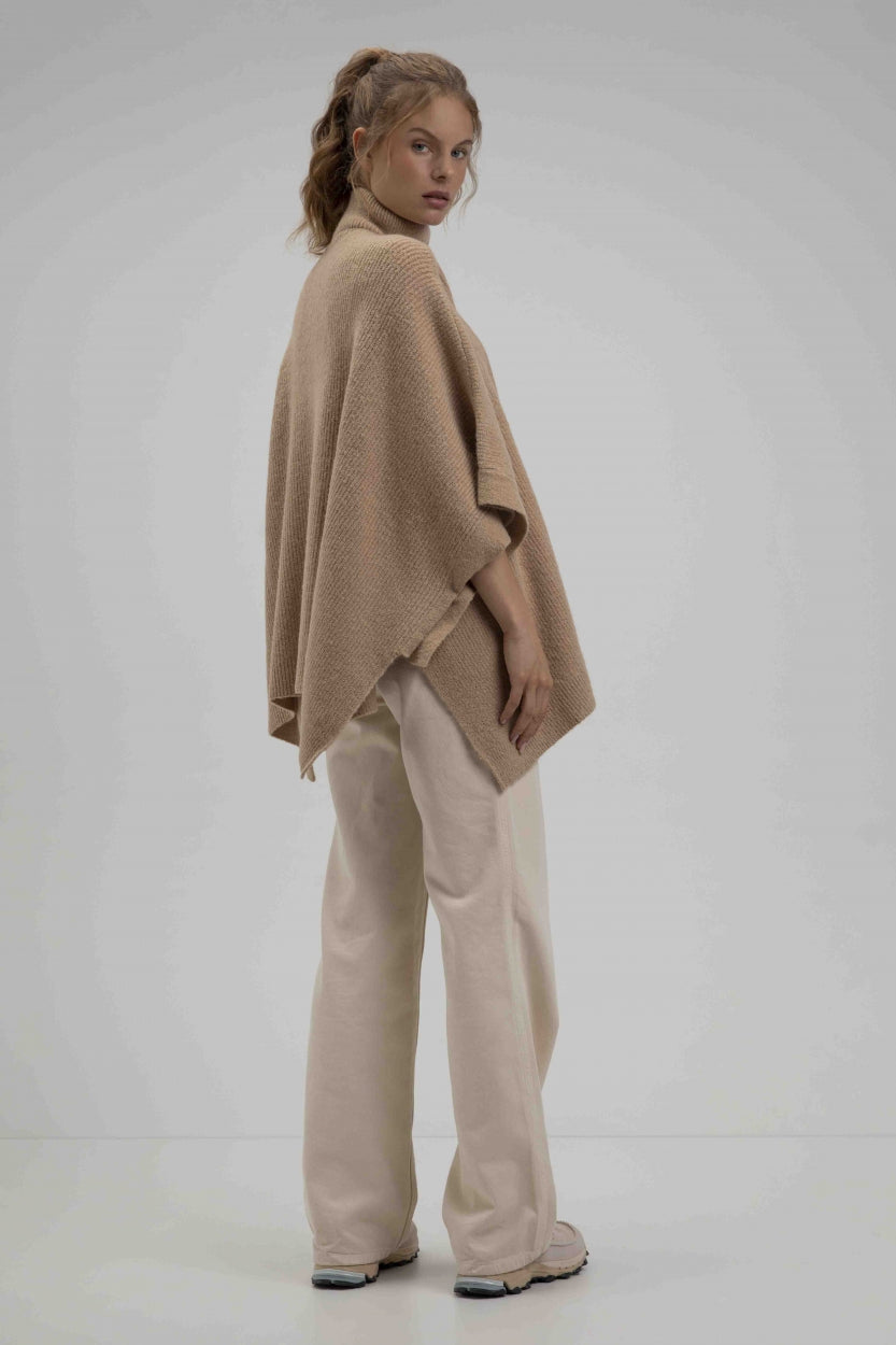 Samira poncho | Sand