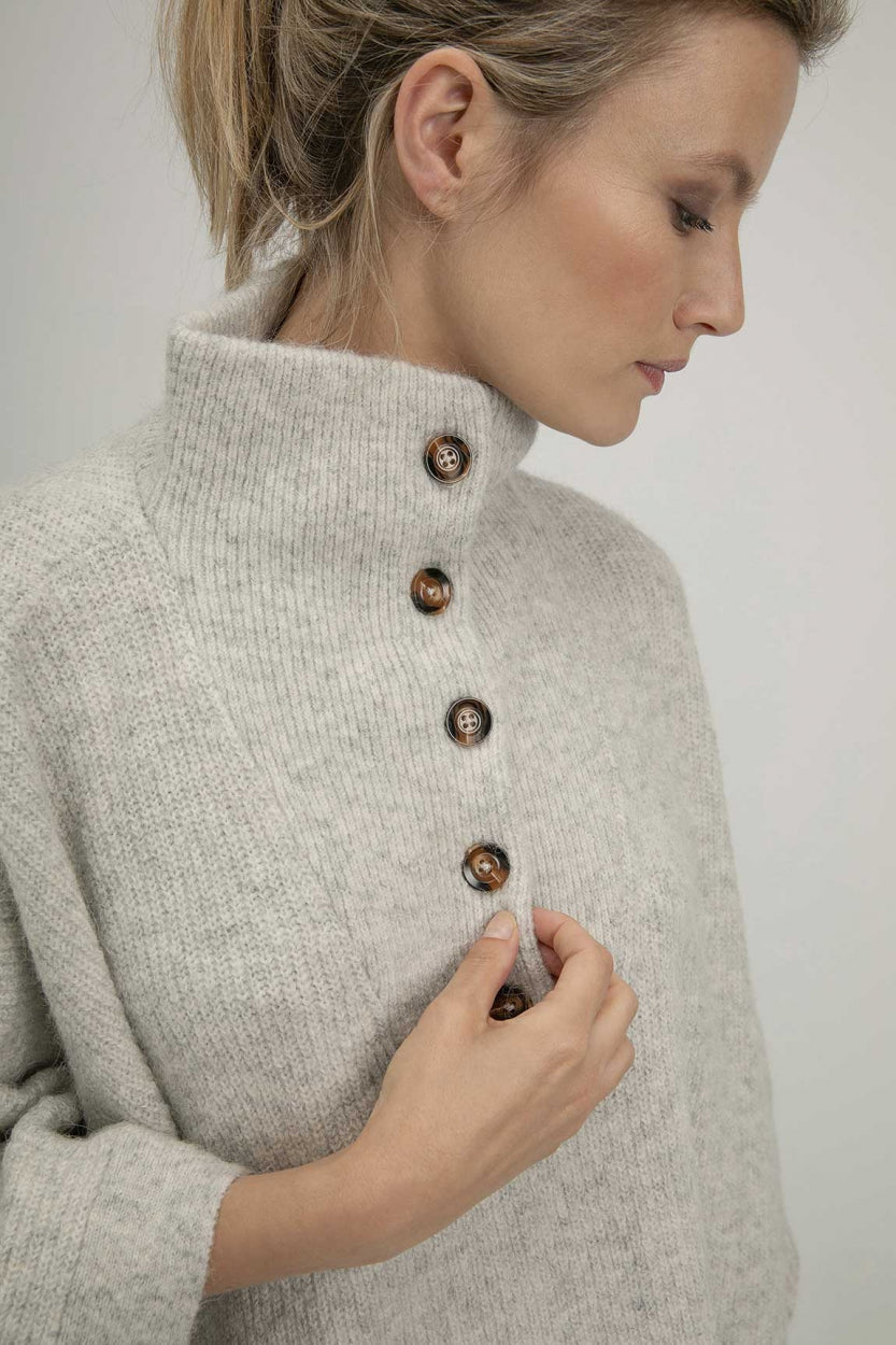 Samira poncho | Light Grey