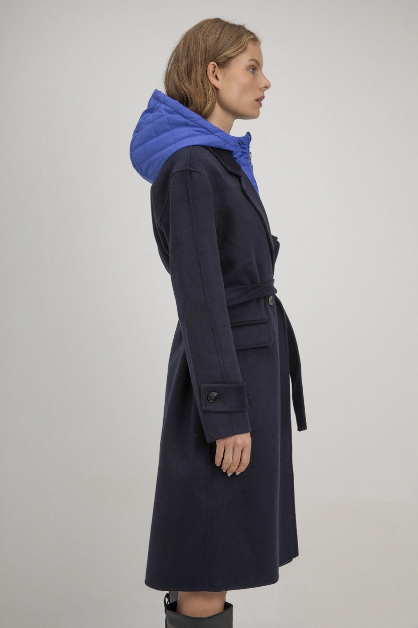 Stormy hood | Royal Blue