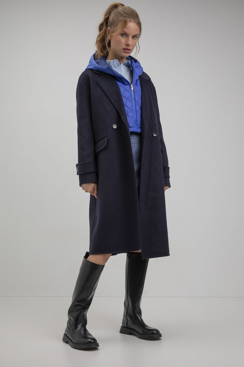 Stormy hood | Royal Blue