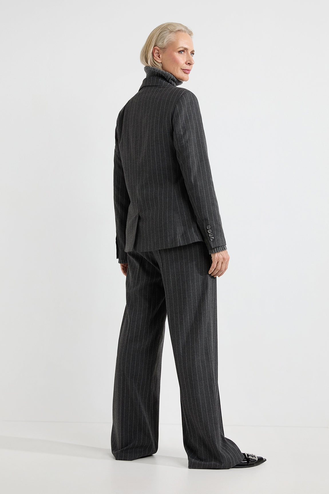 Antonia blazer | Anthracite stripe