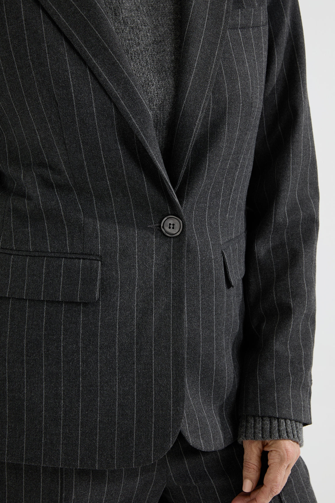 Antonia blazer | Anthracite stripe