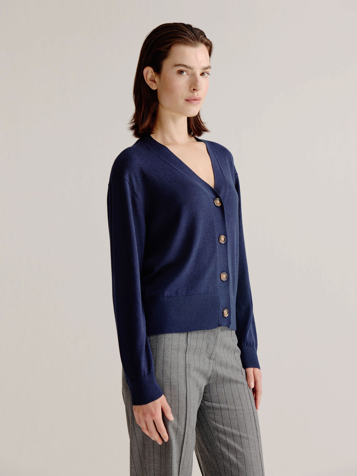August cardigan | Navy