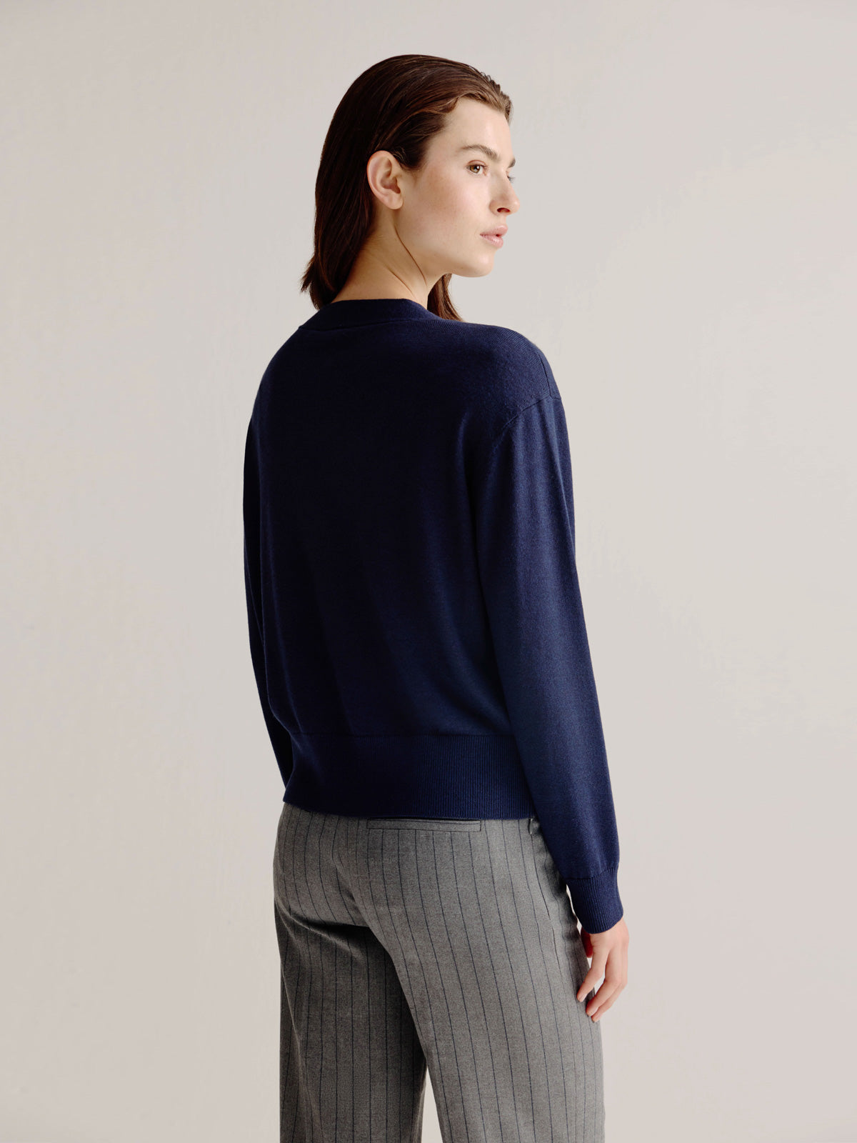 August cardigan | Navy