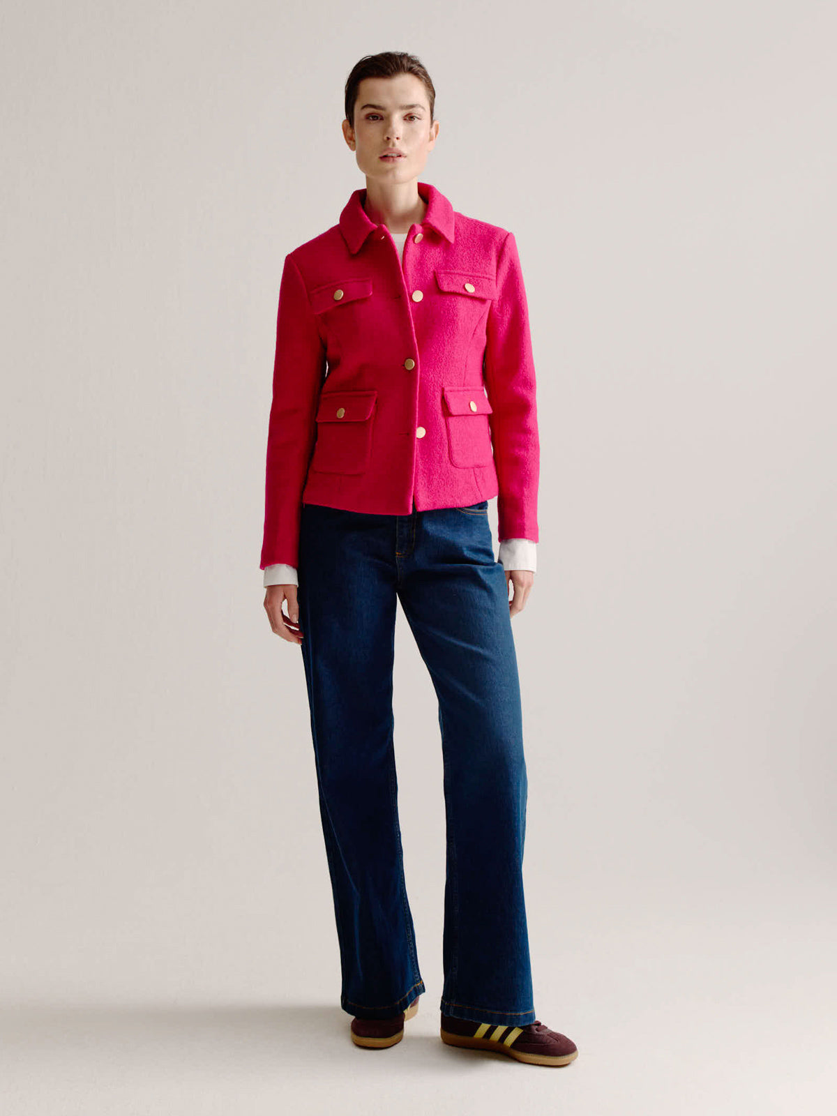 Lindsay jacket | Fuchsia