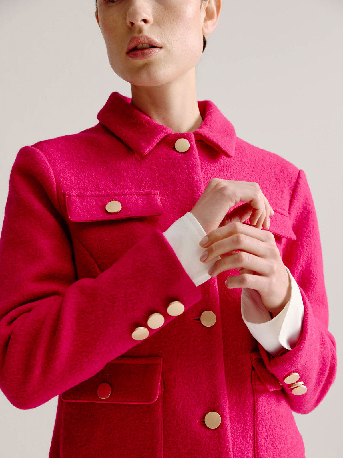 Lindsay jacket | Fuchsia