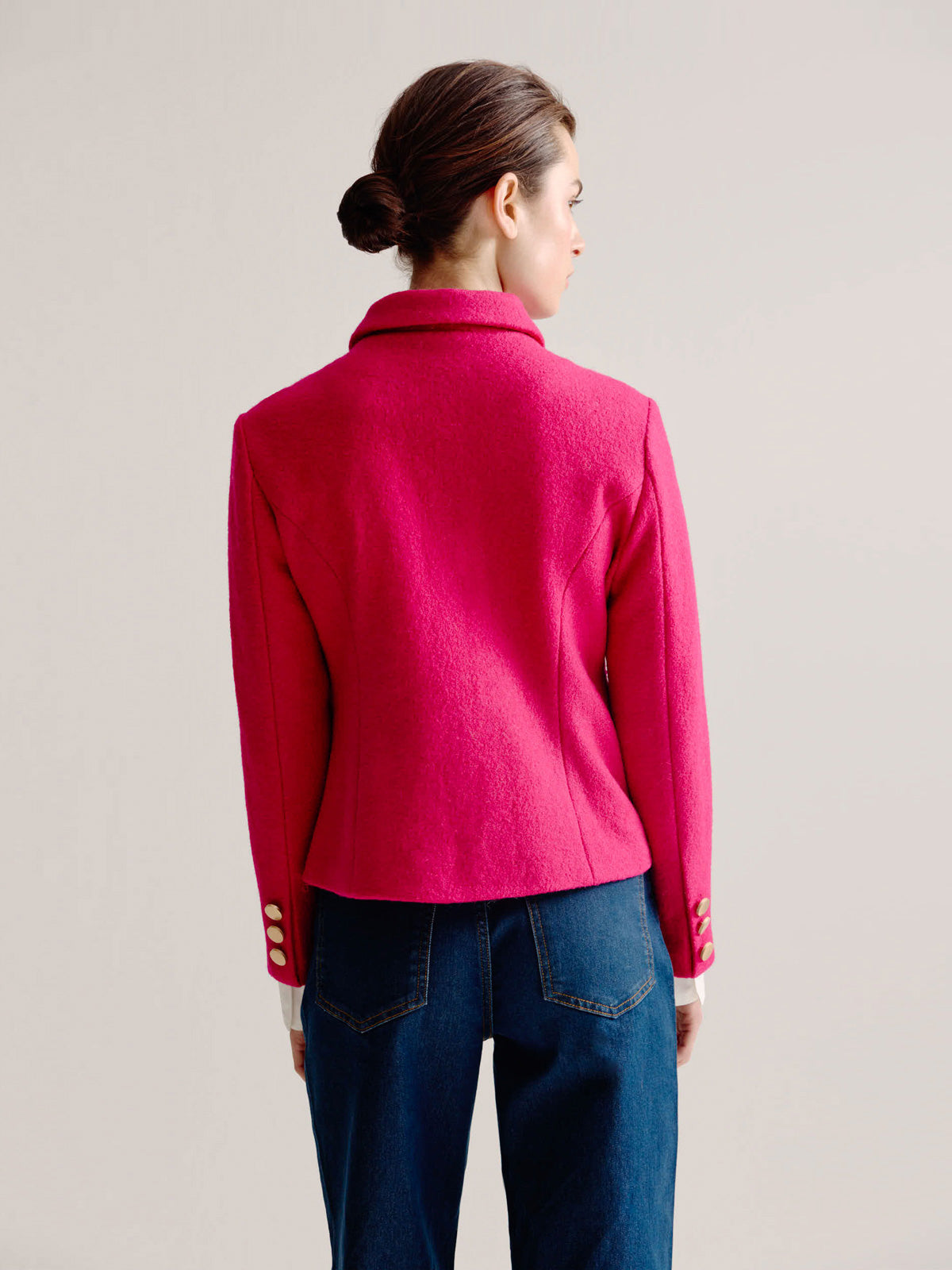Lindsay jacket | Fuchsia