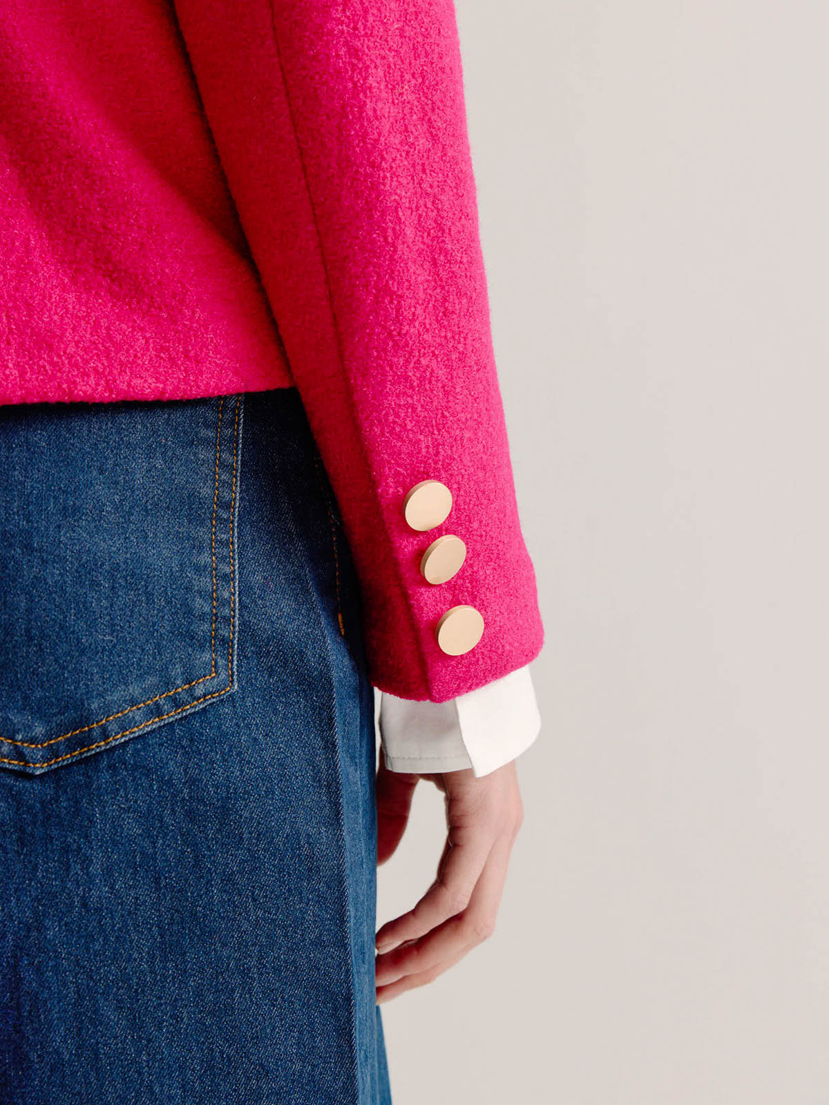 Lindsay jacket | Fuchsia