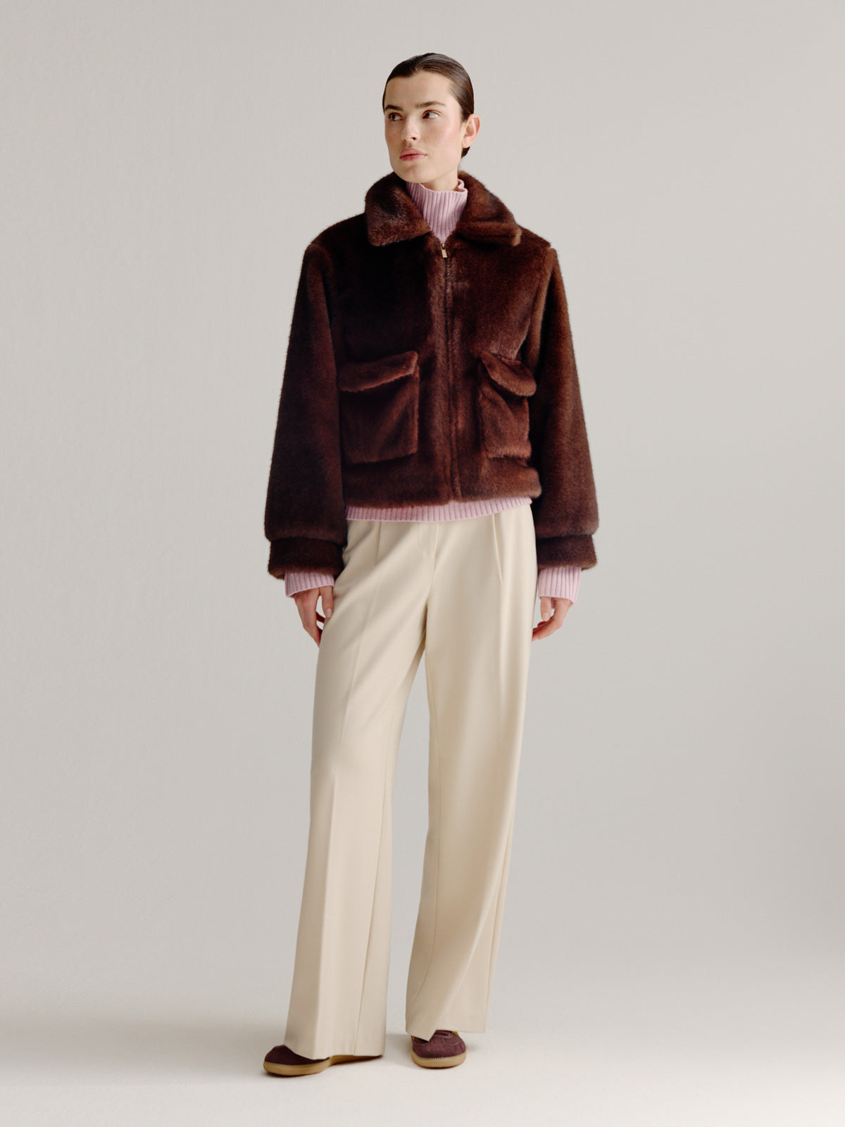 Laurien jacket | Brown
