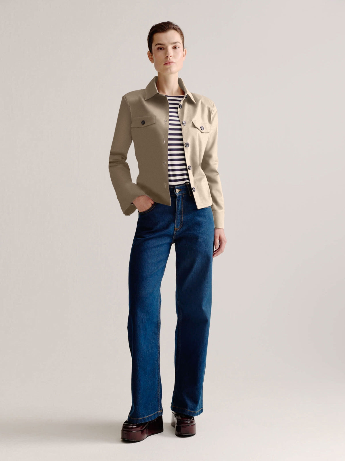 Lobke jacket | Light Khaki