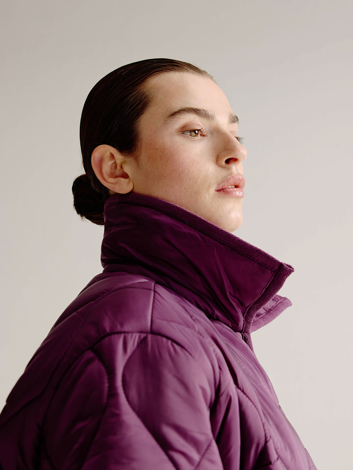 Lawrence coat | Bordeaux