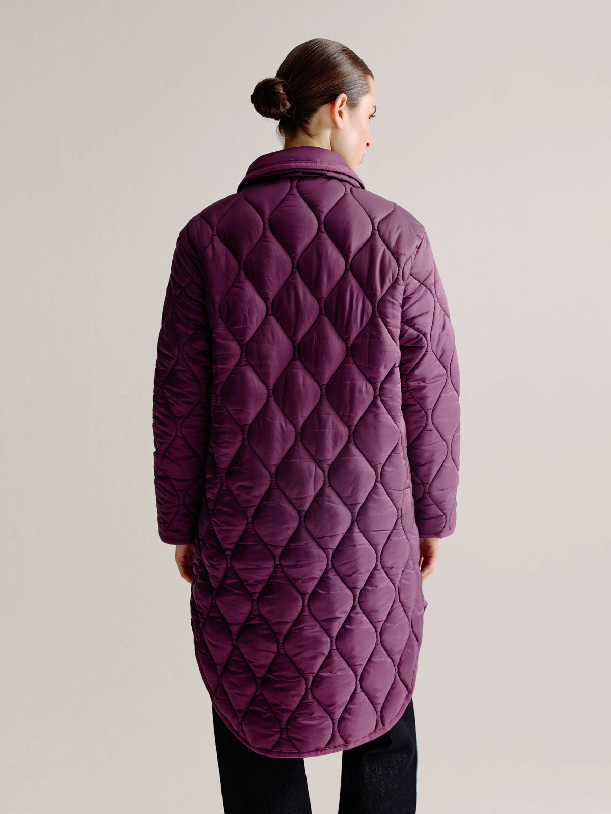 Lawrence coat | Bordeaux