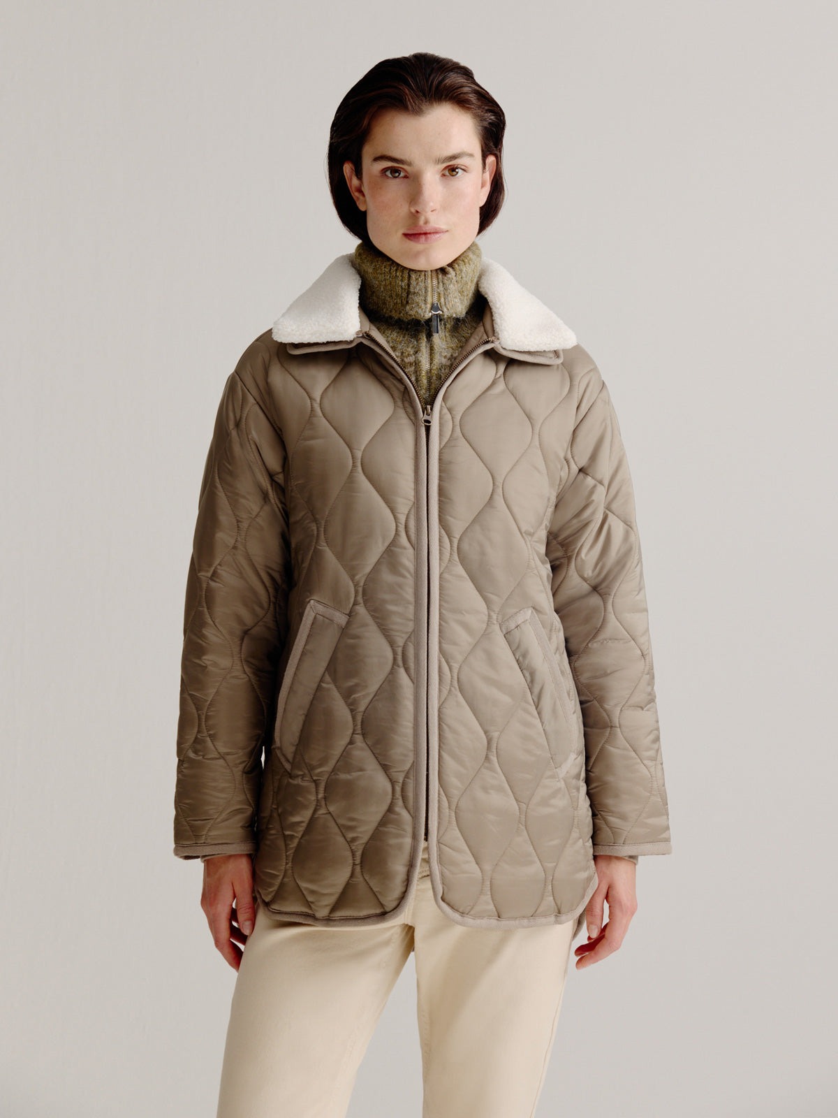 Lindo Coat | Light Khaki