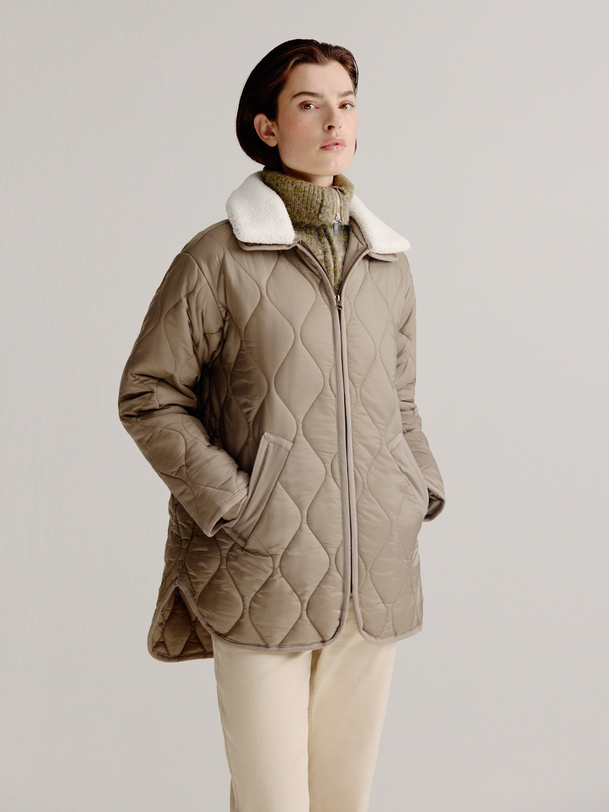 Lindo Coat | Light Khaki