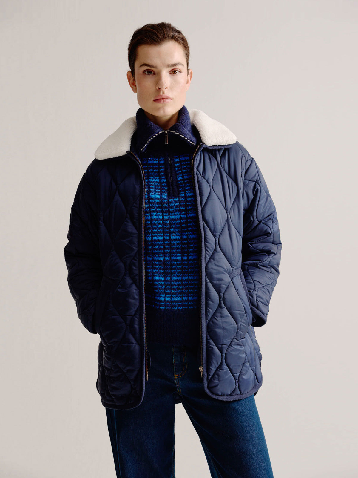 Lindo Coat | Navy
