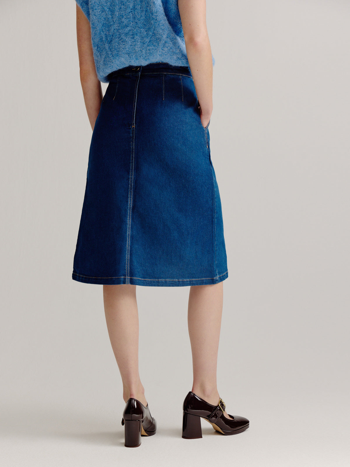 Lianne skirt | Mid Blue jeans