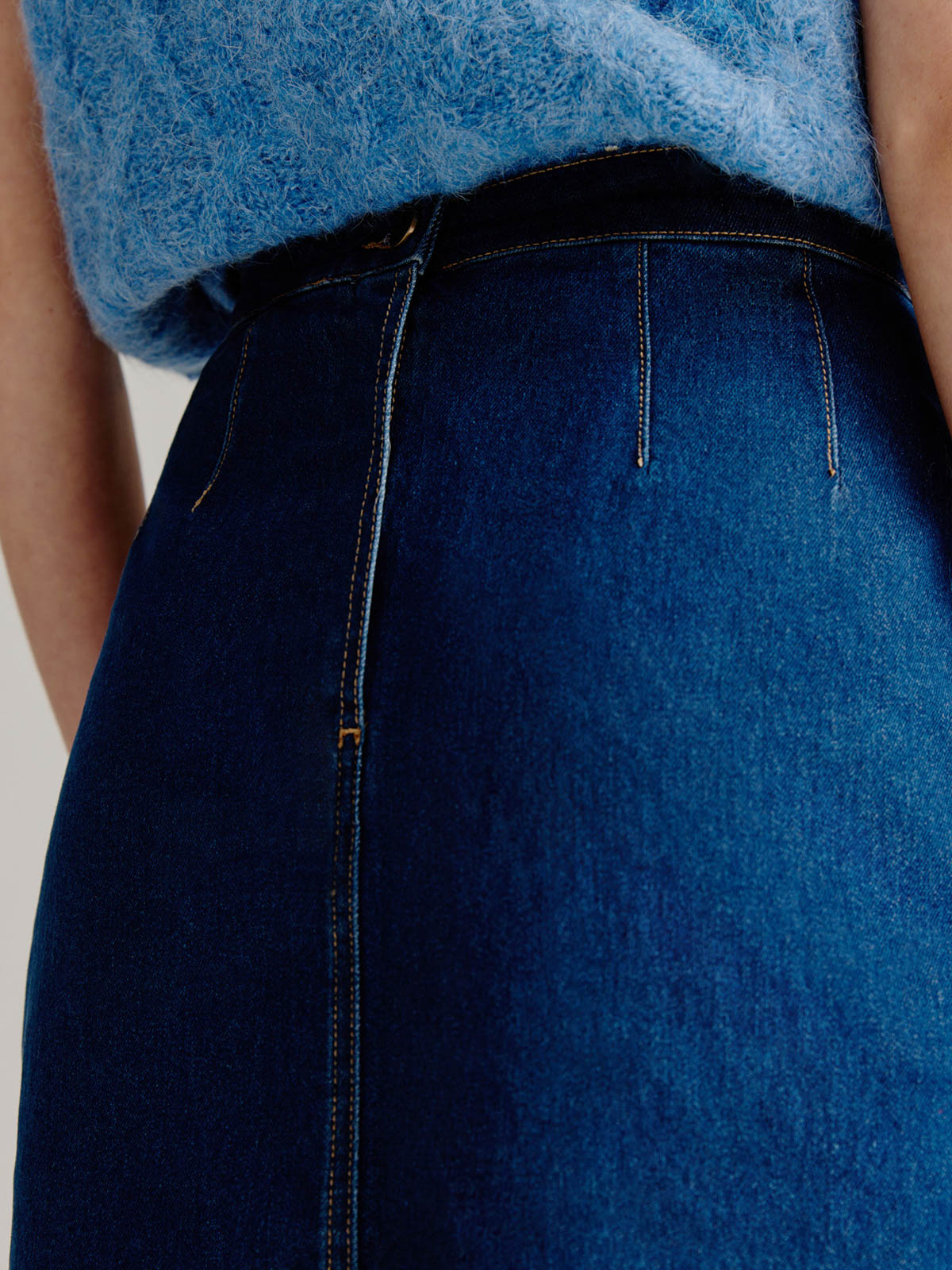 Lianne skirt | Mid Blue jeans