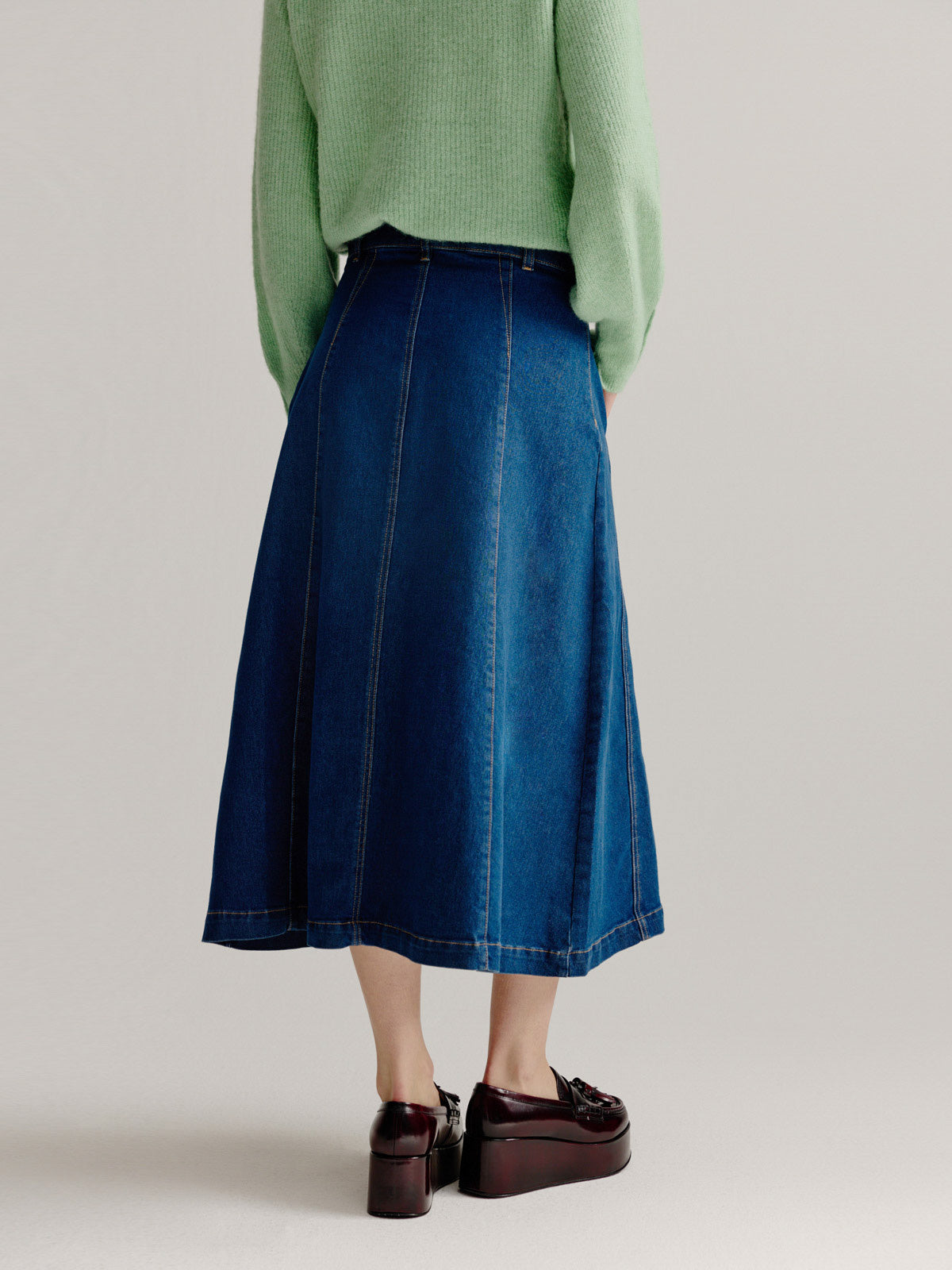 Lone skirt | Mid Blue jeans