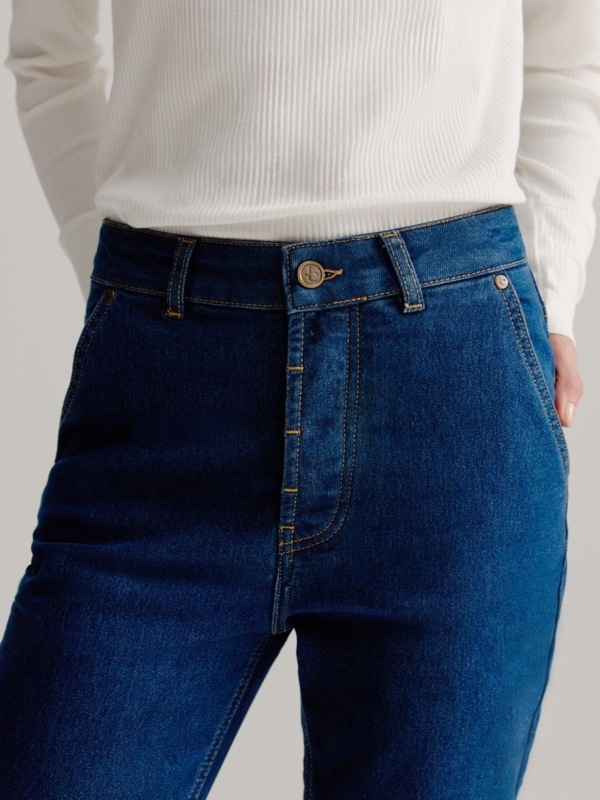 Andrew chino | Mid Blue jeans