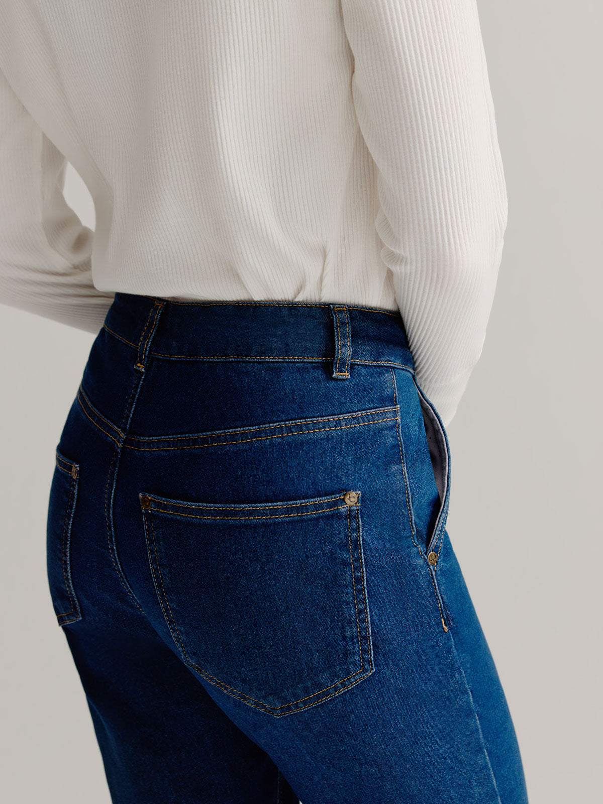 Andrew chino | Mid Blue jeans