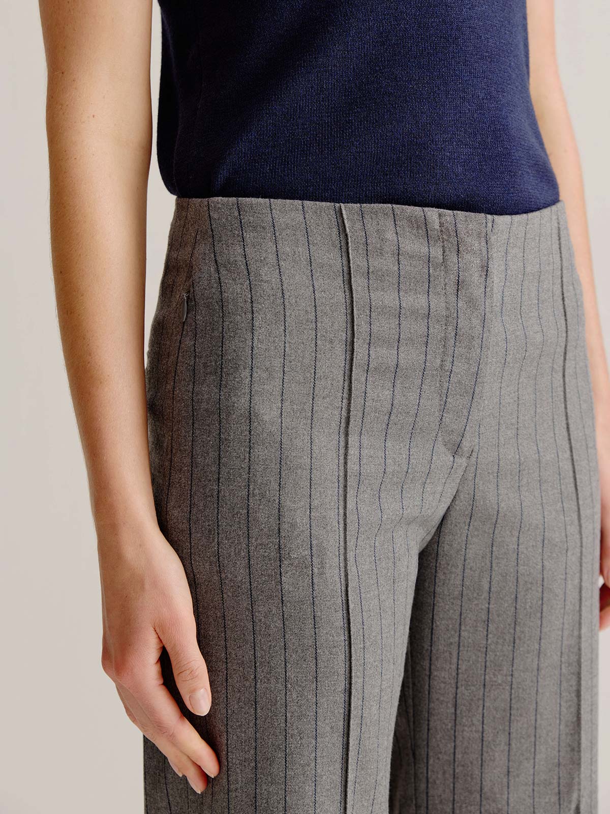 Axel pants | Light Grey stripe