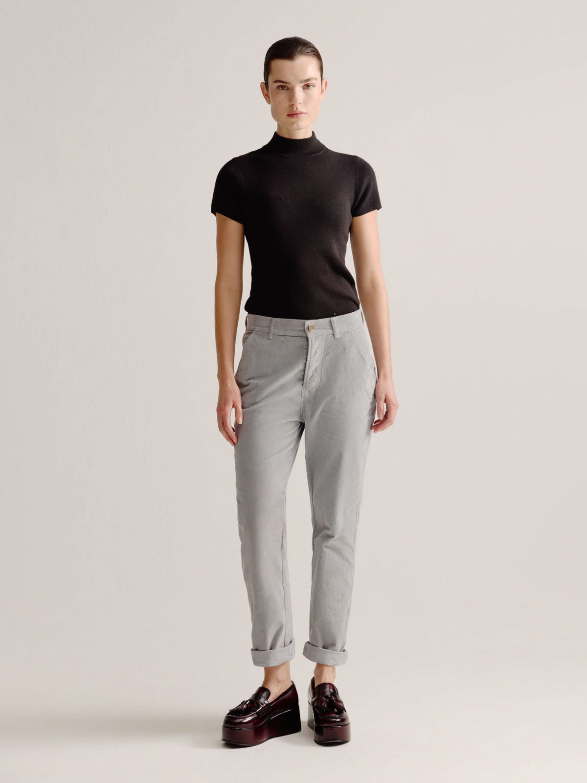 Leyla pants | Steel Grey