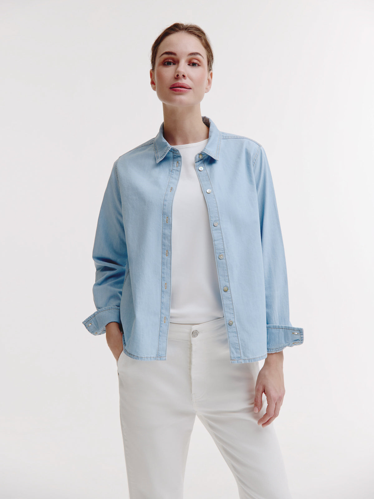 Lina blouse | Light Jeans
