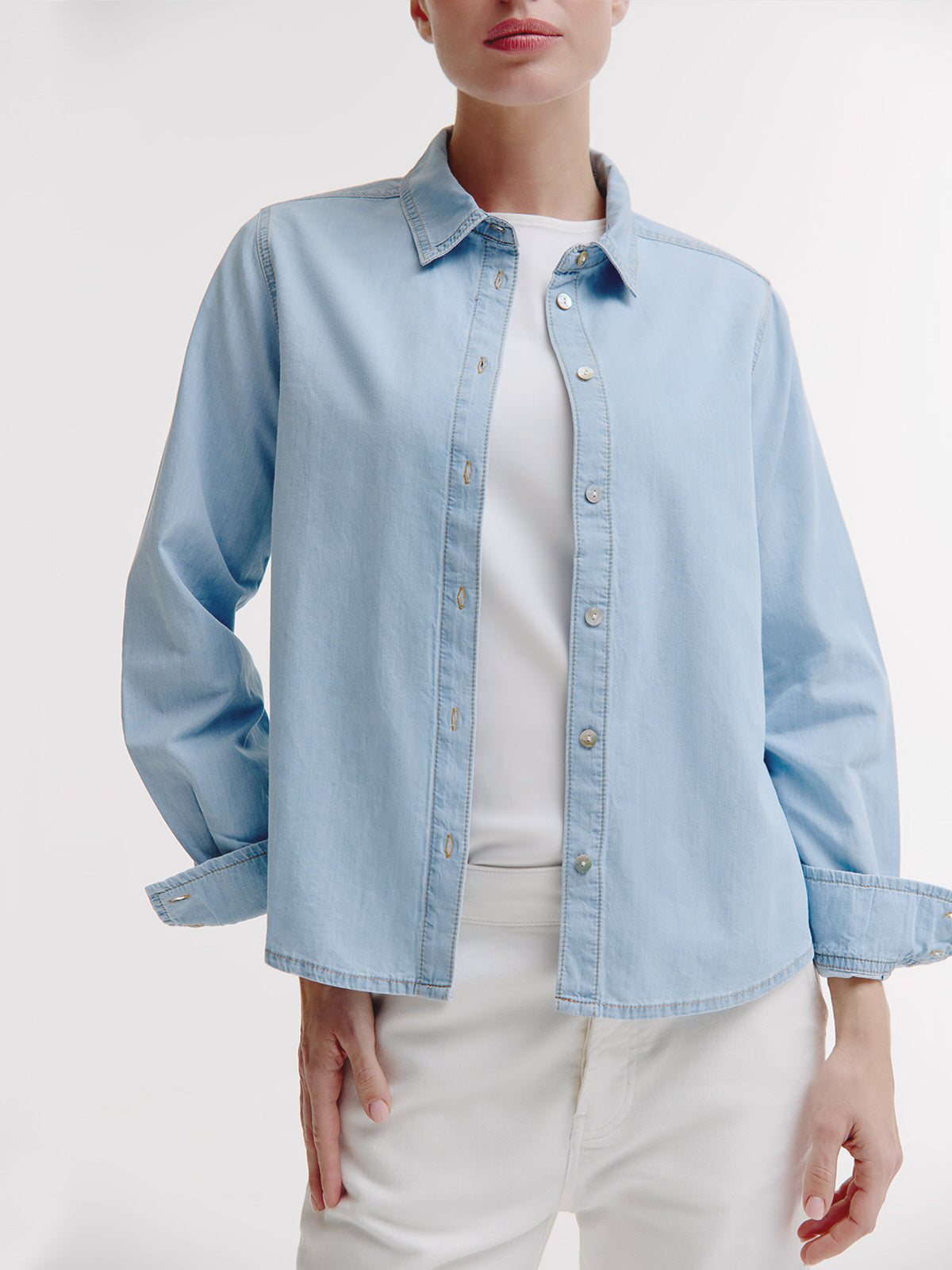 Lina blouse | Light Jeans