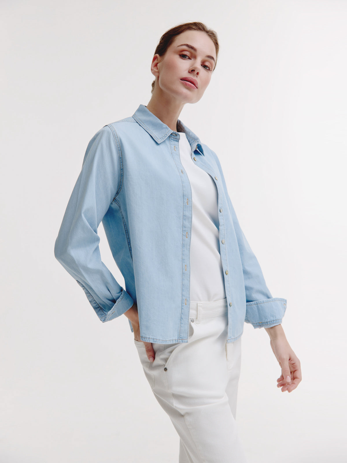 Lina blouse | Light Jeans