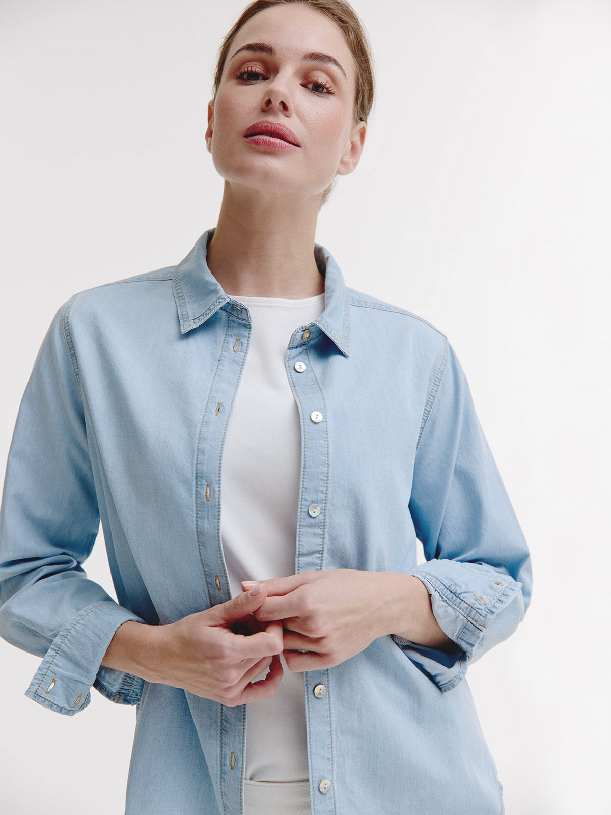 Lina blouse | Light Jeans