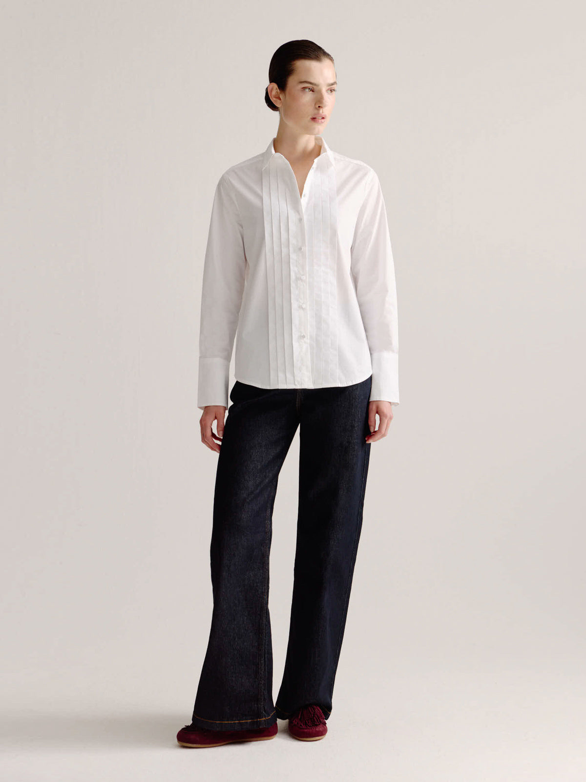 Lynn blouse | White