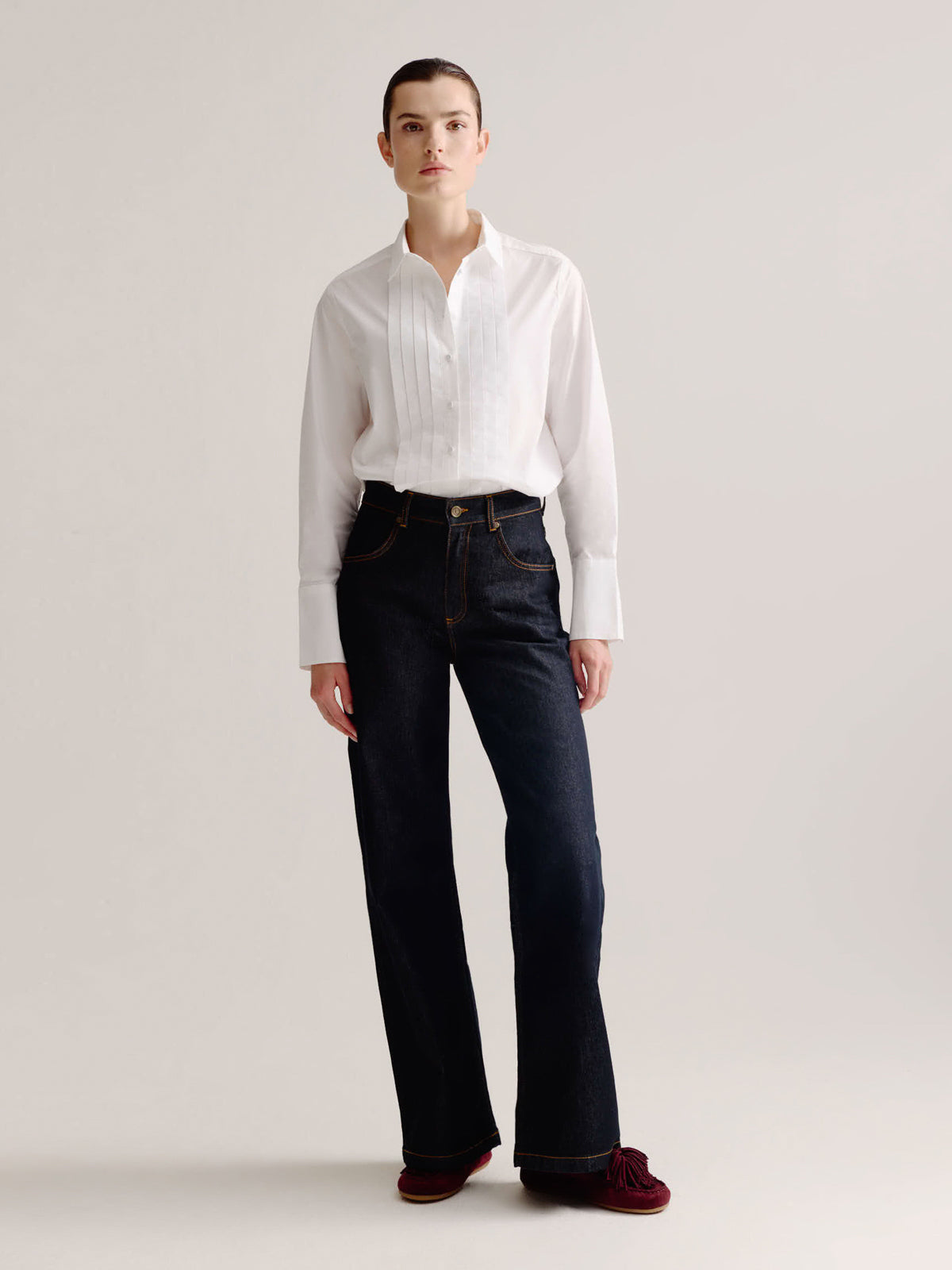 Lynn blouse | White