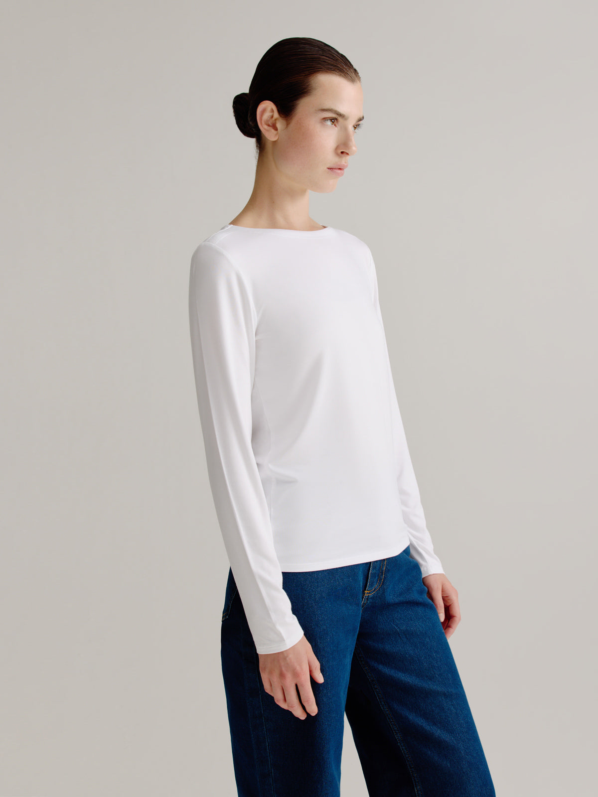 Aline t-shirt solid | Off White