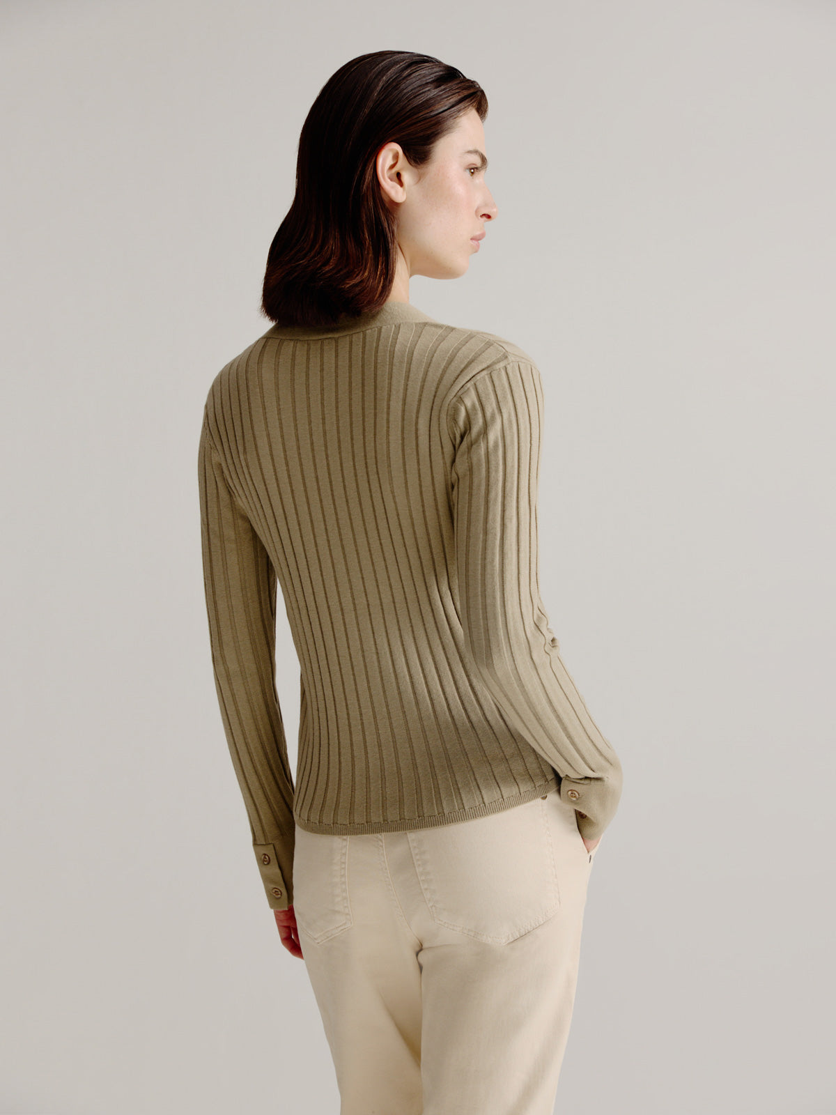 Lieve cardigan | Light Khaki