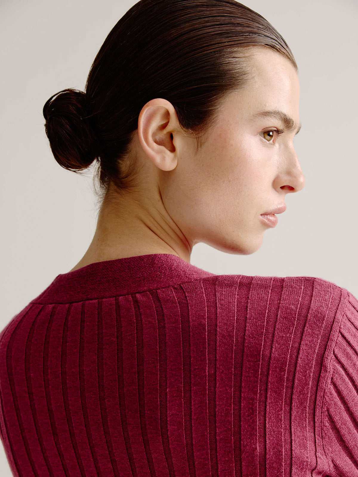 Lieve cardigan | Bordeaux
