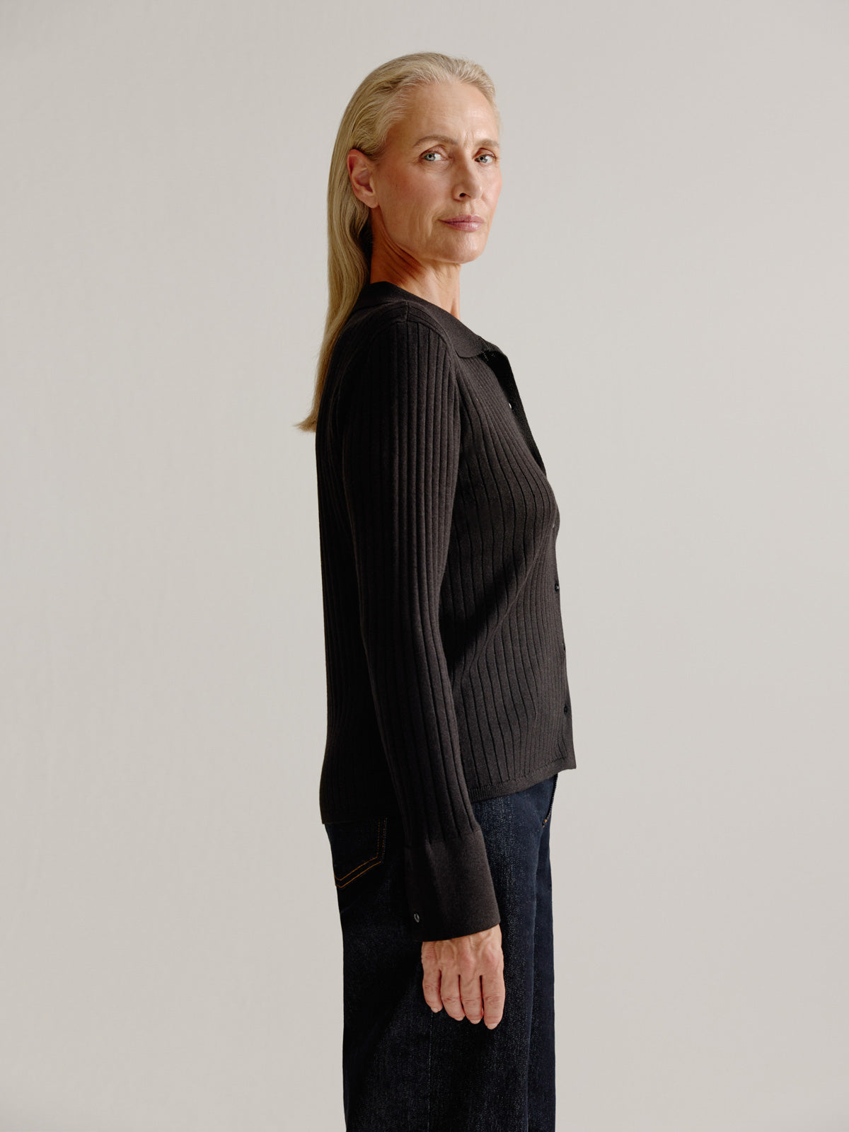 Lila cardigan | Black