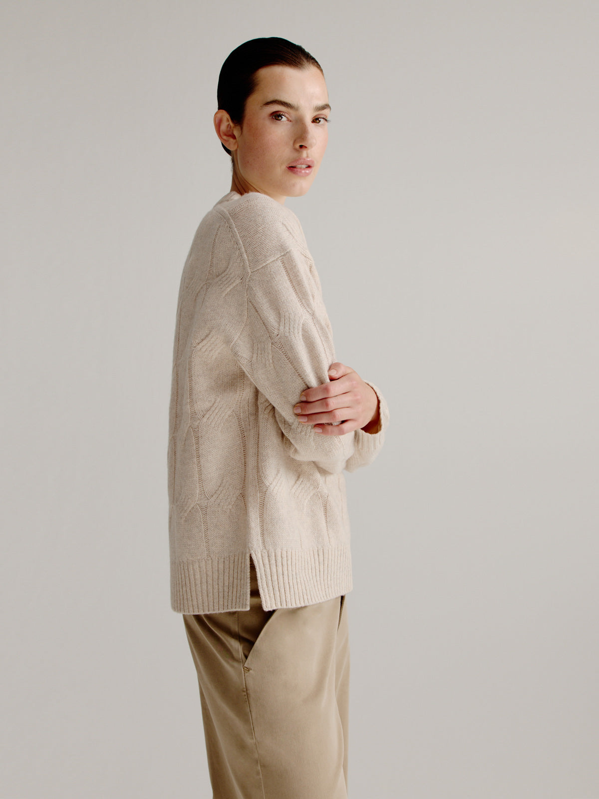 Lasse sweater | Sand