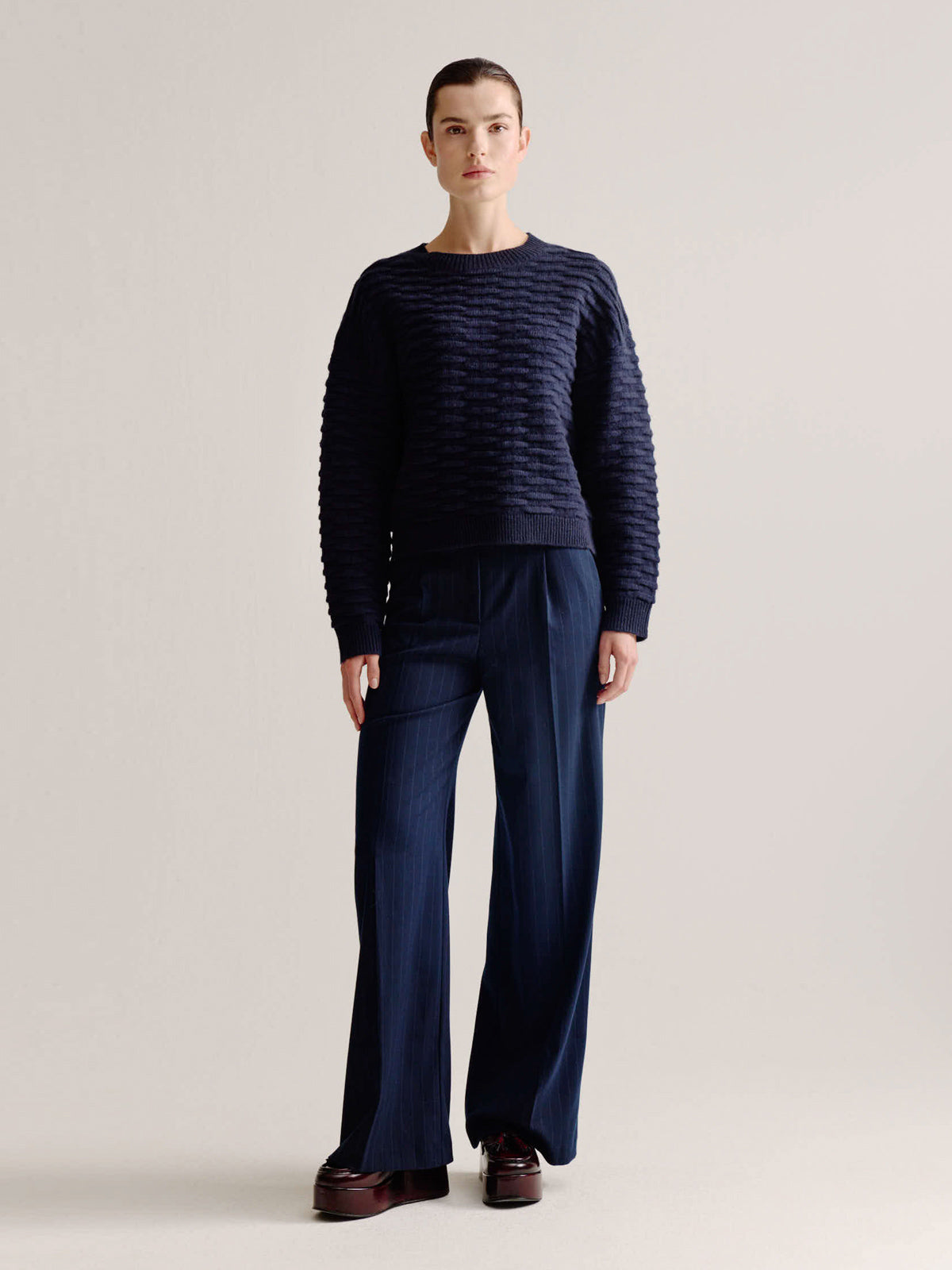 Layla sweater | Navy