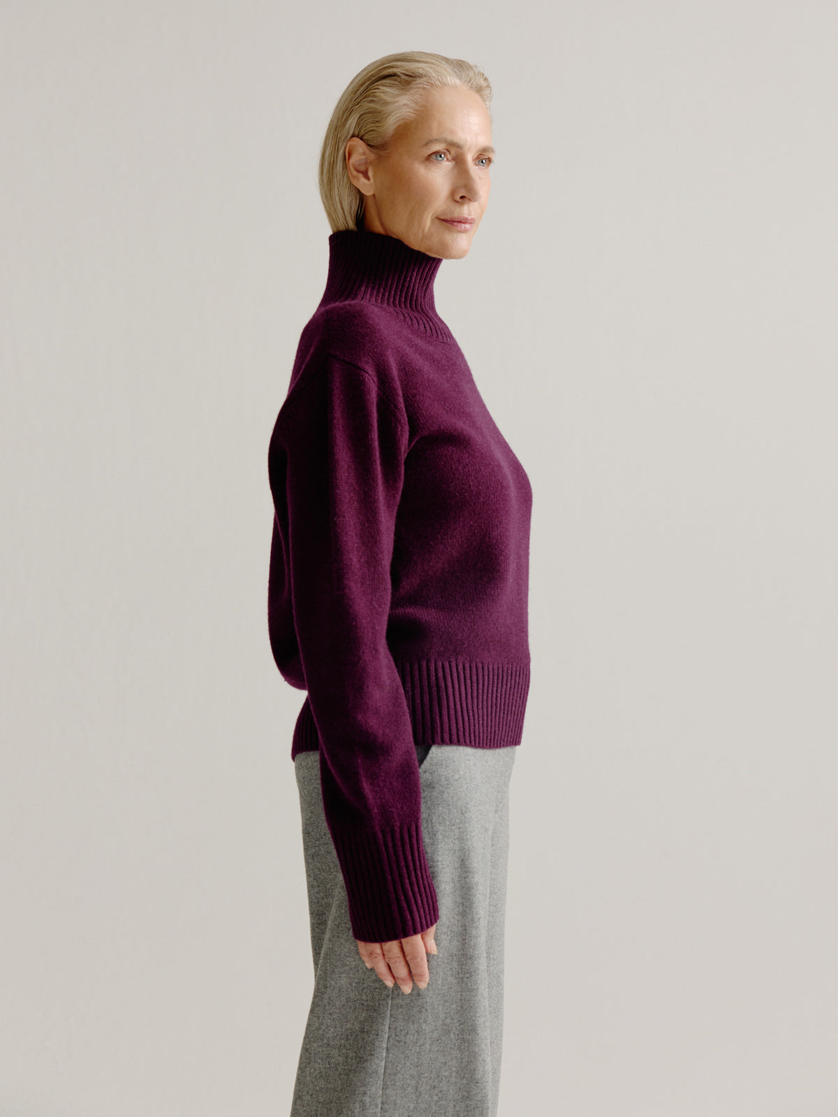 Lena sweater | Bordeaux