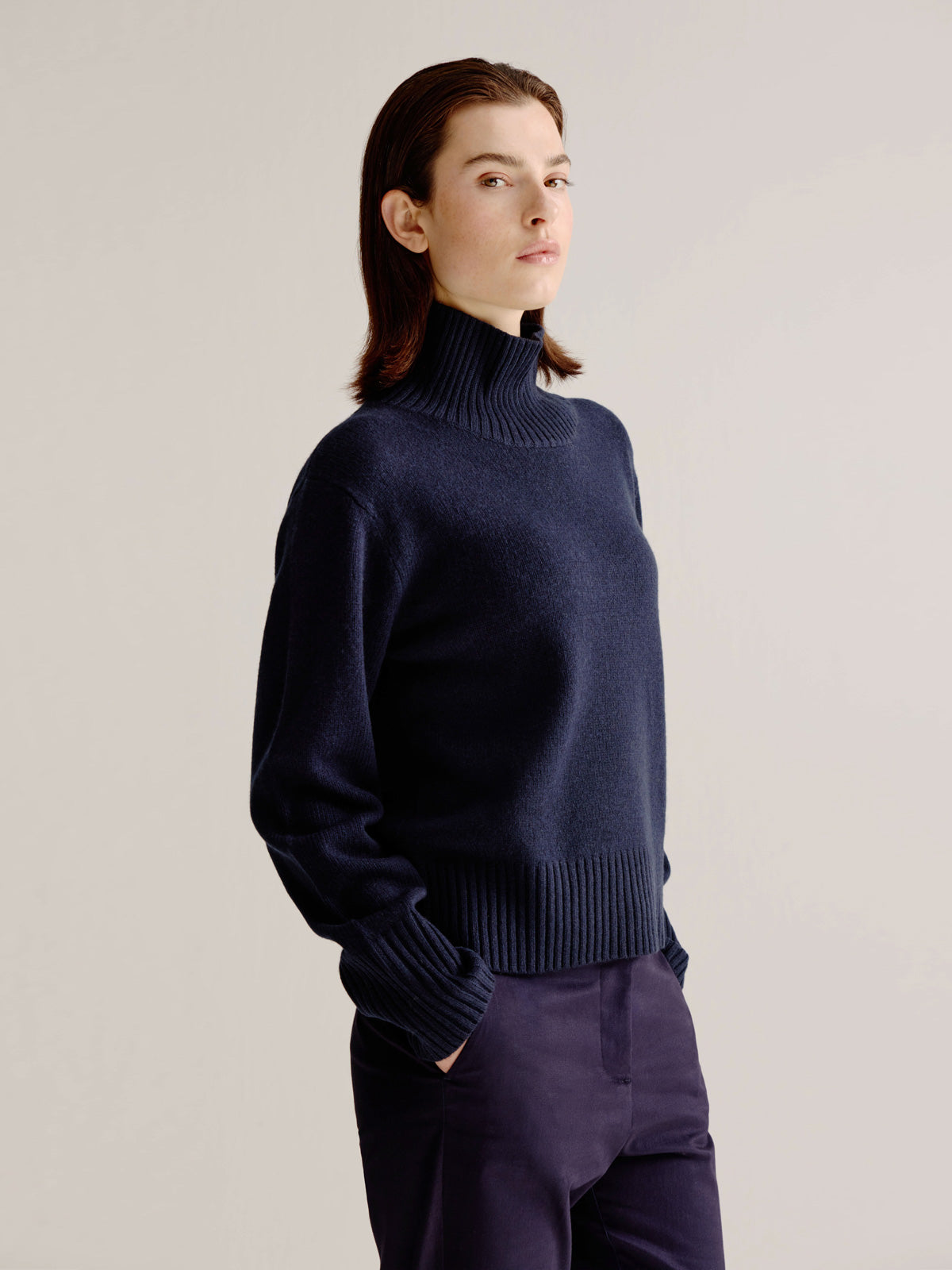 Lena sweater | Navy