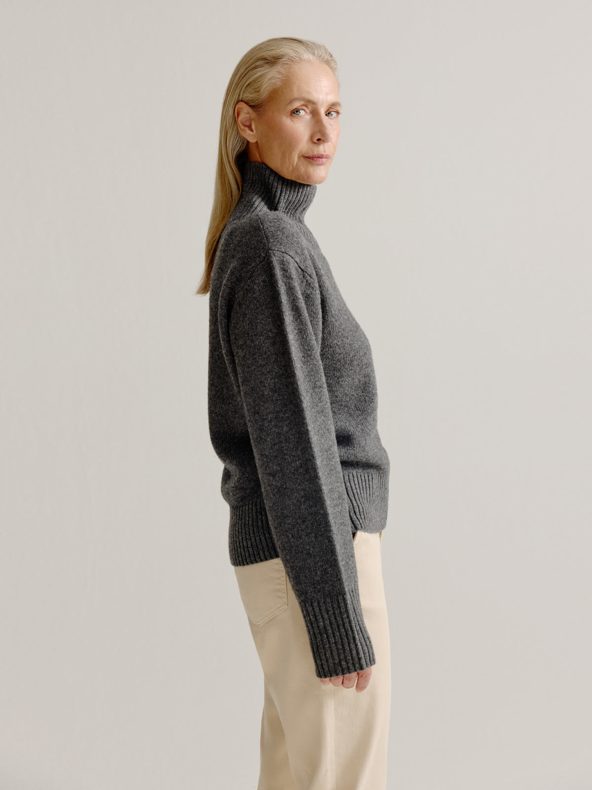 Lena sweater | Anthracite