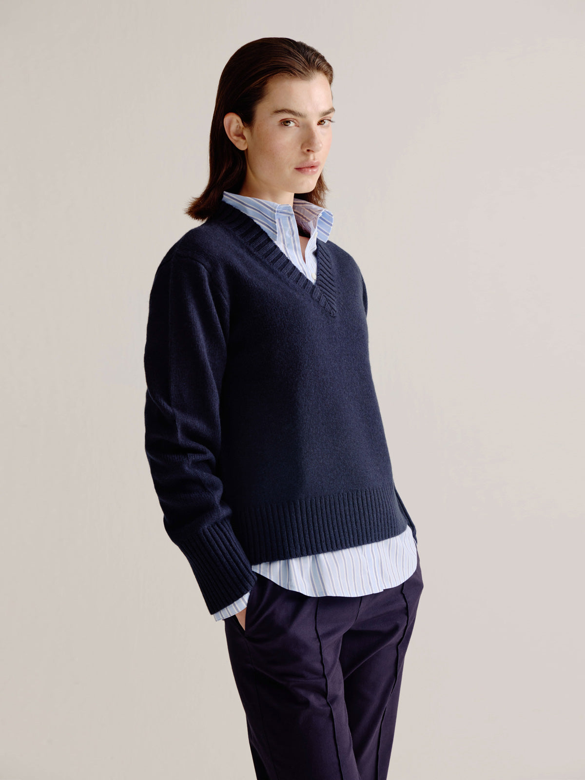 Leonie sweater | Navy